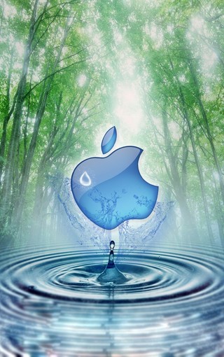苹果图标壁纸竖版苹果logo电脑壁纸高清